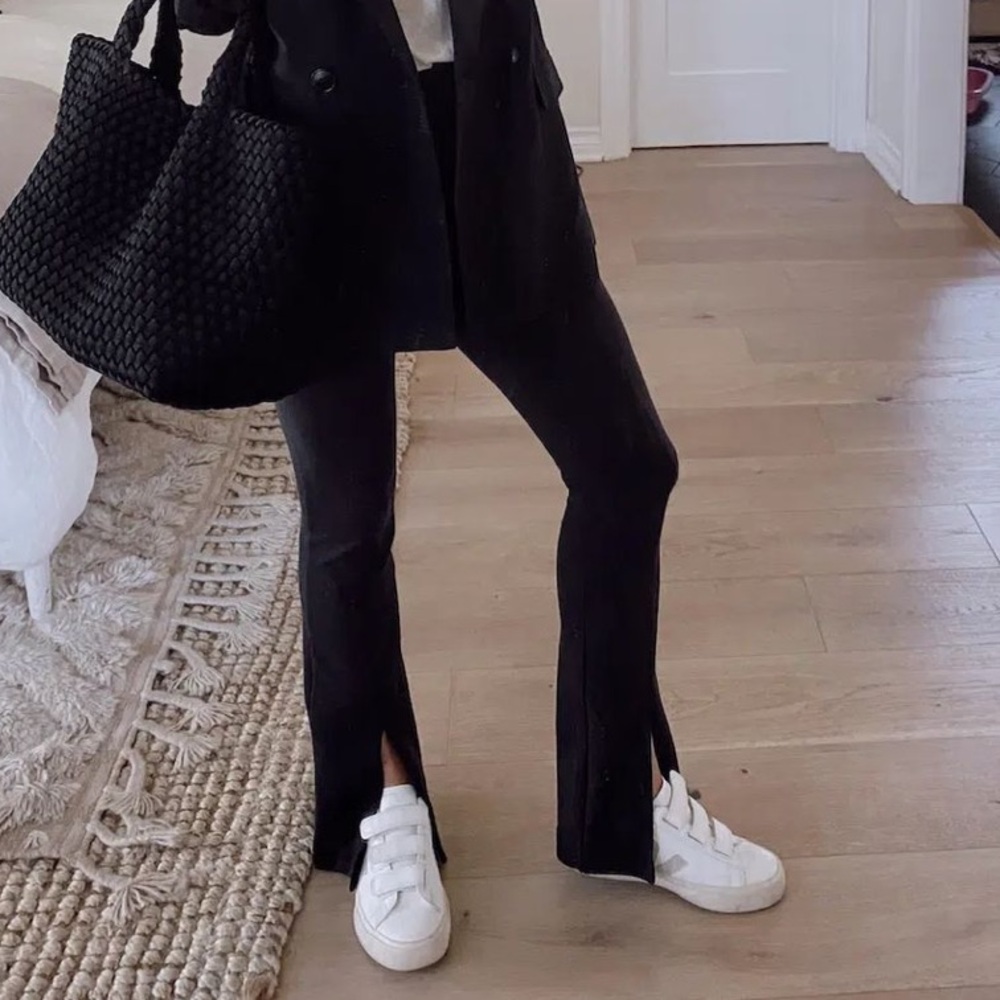 Zara split hem leggings